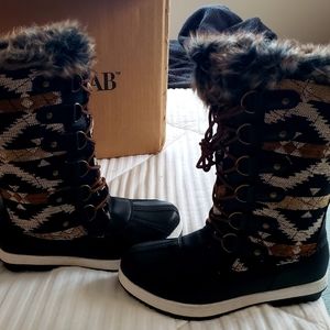 Women Faux Fur Snow Boots